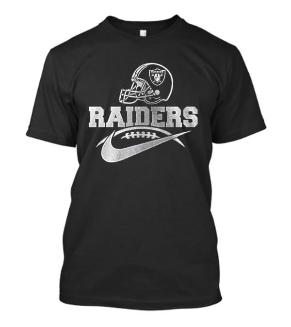 Raiders Helmet Nike Football T-Shirt
