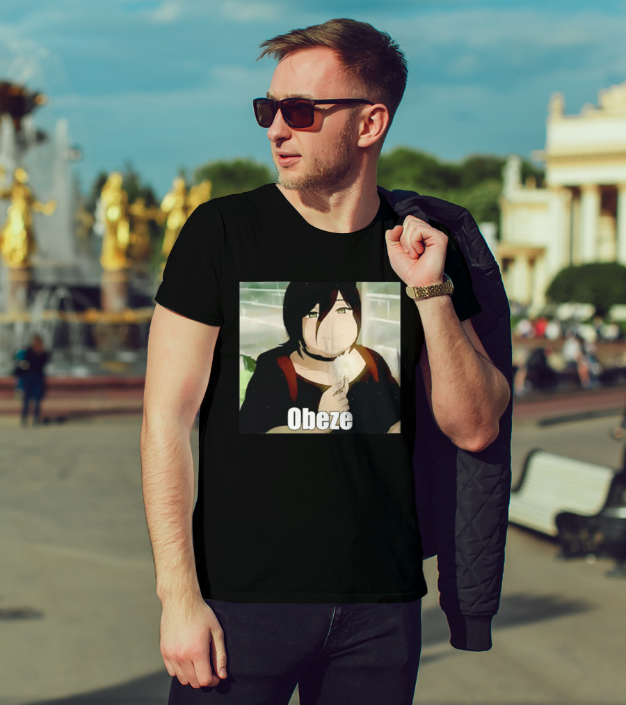 Obese Reze Reze Arc Anime Character Meme T-Shirt