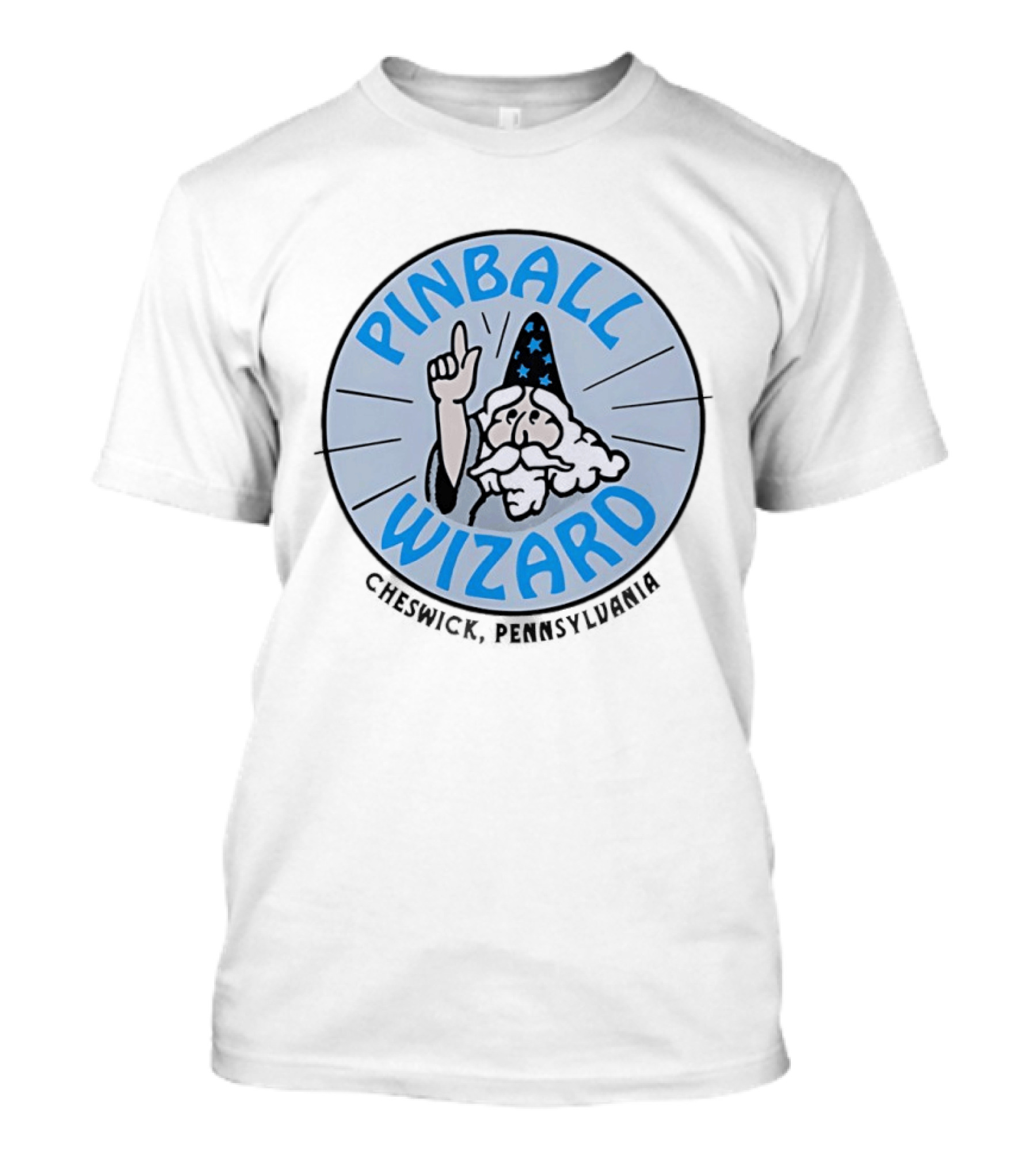 Pinball Wizard Cheswick Pennsylvania Nostalgic Wizard T-Shirt