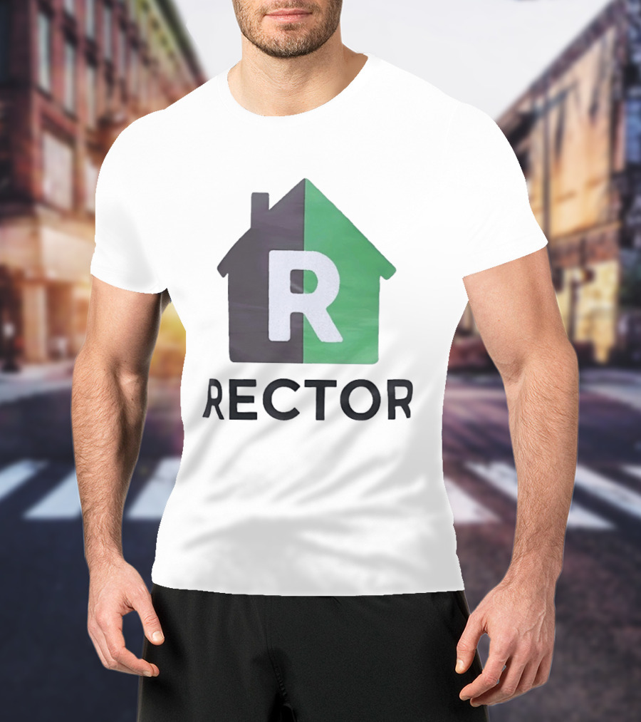 Rector R House Symbol Green And Grey T-Shirt