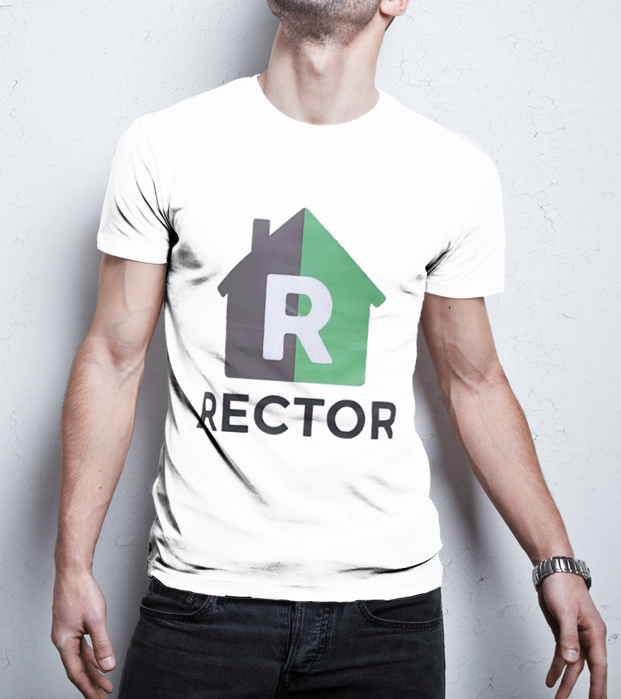 Rector R House Symbol Green And Grey T-Shirt