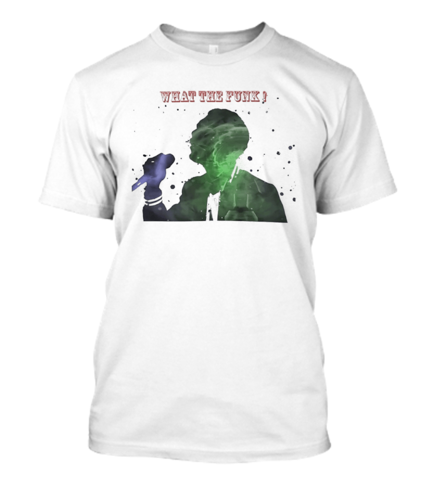 What The Funk Silhouette Microphone T-Shirt