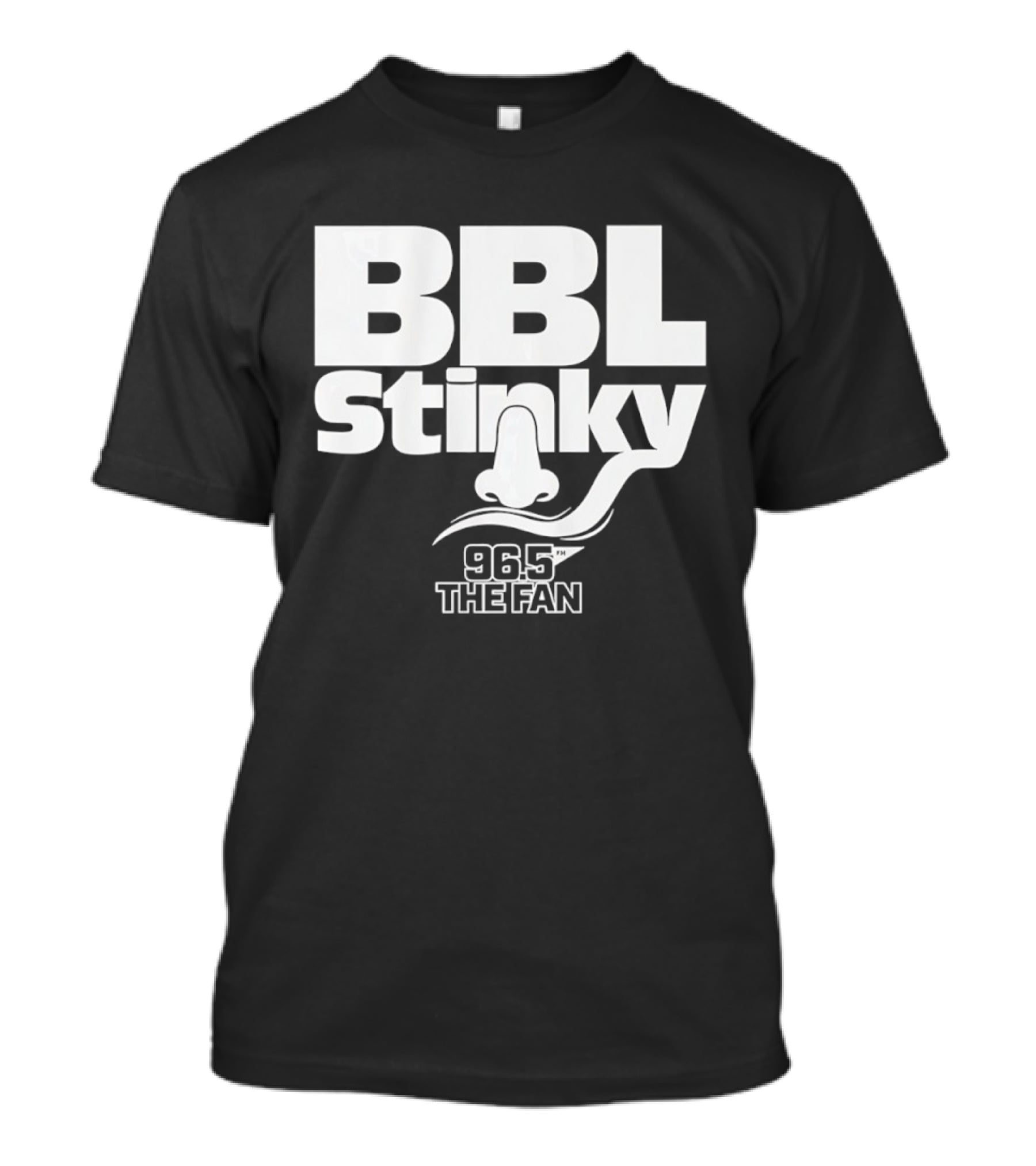 BBL Stinky 96.5 The Fan T-Shirt