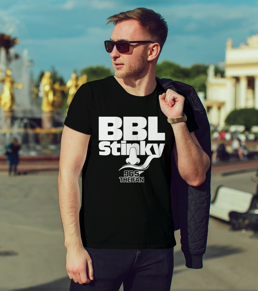 BBL Stinky 96.5 The Fan T-Shirt