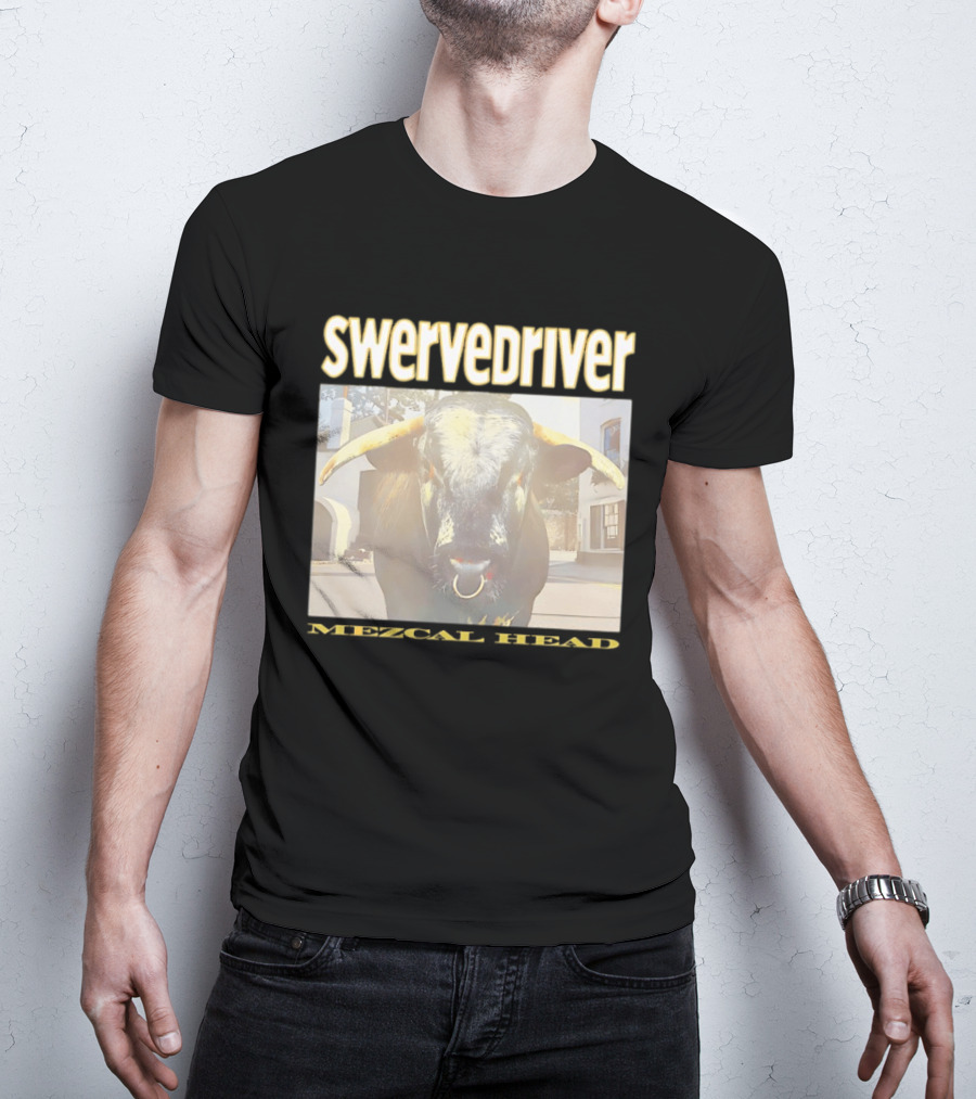 Swervedriver Bison Mezcal Head T-Shirt
