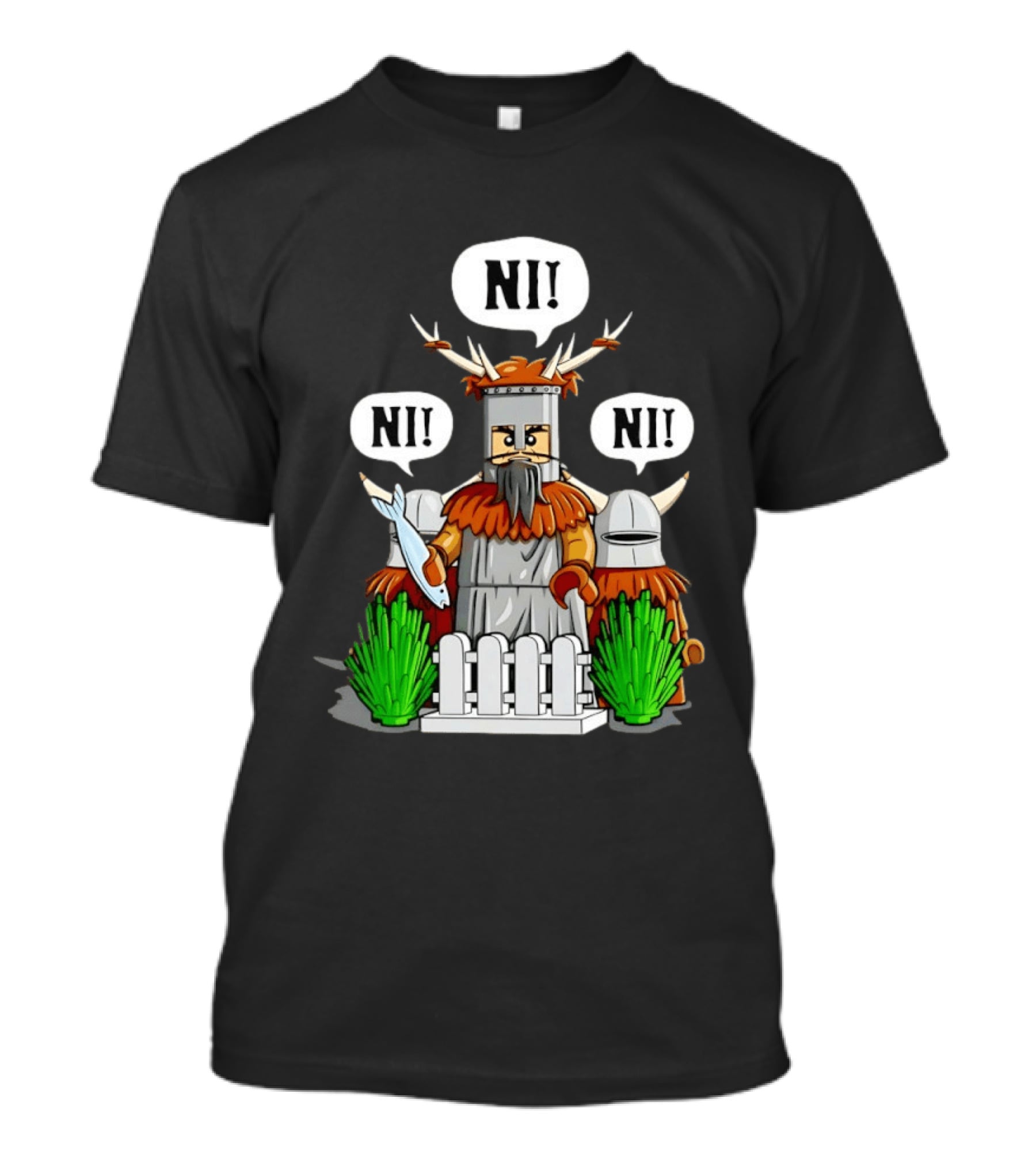 Viking Warrior Lego The Knights Of Ni NI! NI! NI! T-Shirt