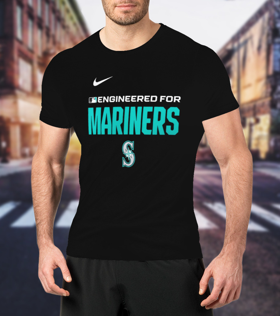 Nike MLB Engineered For Mariners Seattle Mariners S T-Shirt