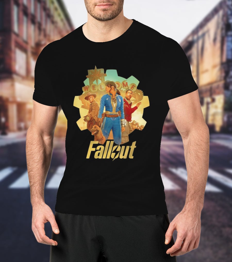 Fallout New Vegas Vault Dweller Welcome To New Vegas T-Shirt