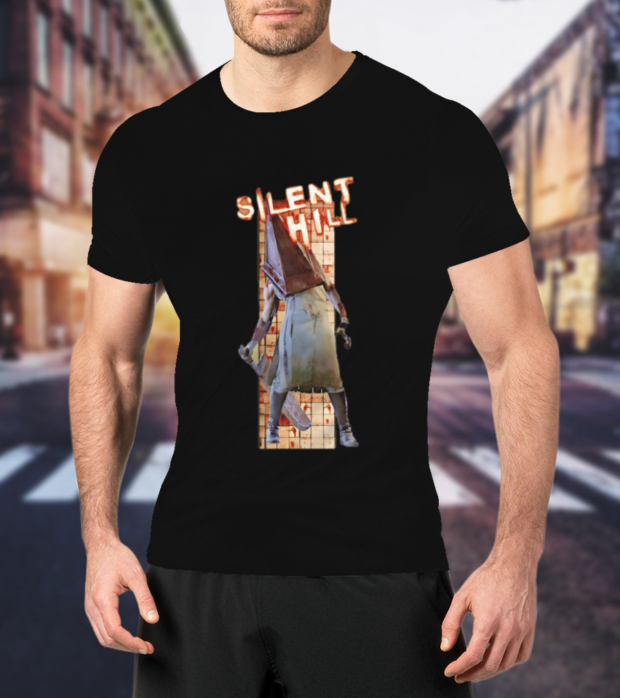 Silent Hill Pyramid Head Iconic Horror T-Shirt