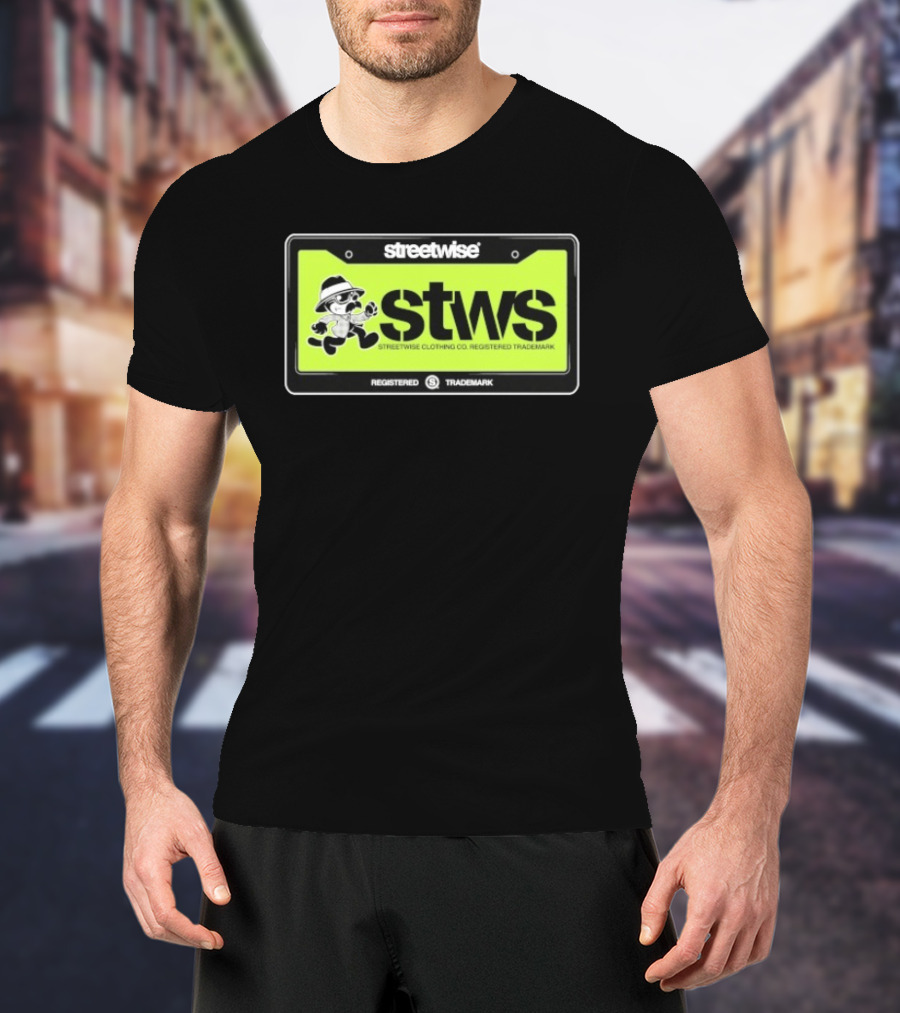 Streetwise Clothing Co STWS Registered Trademark Cat T-Shirt