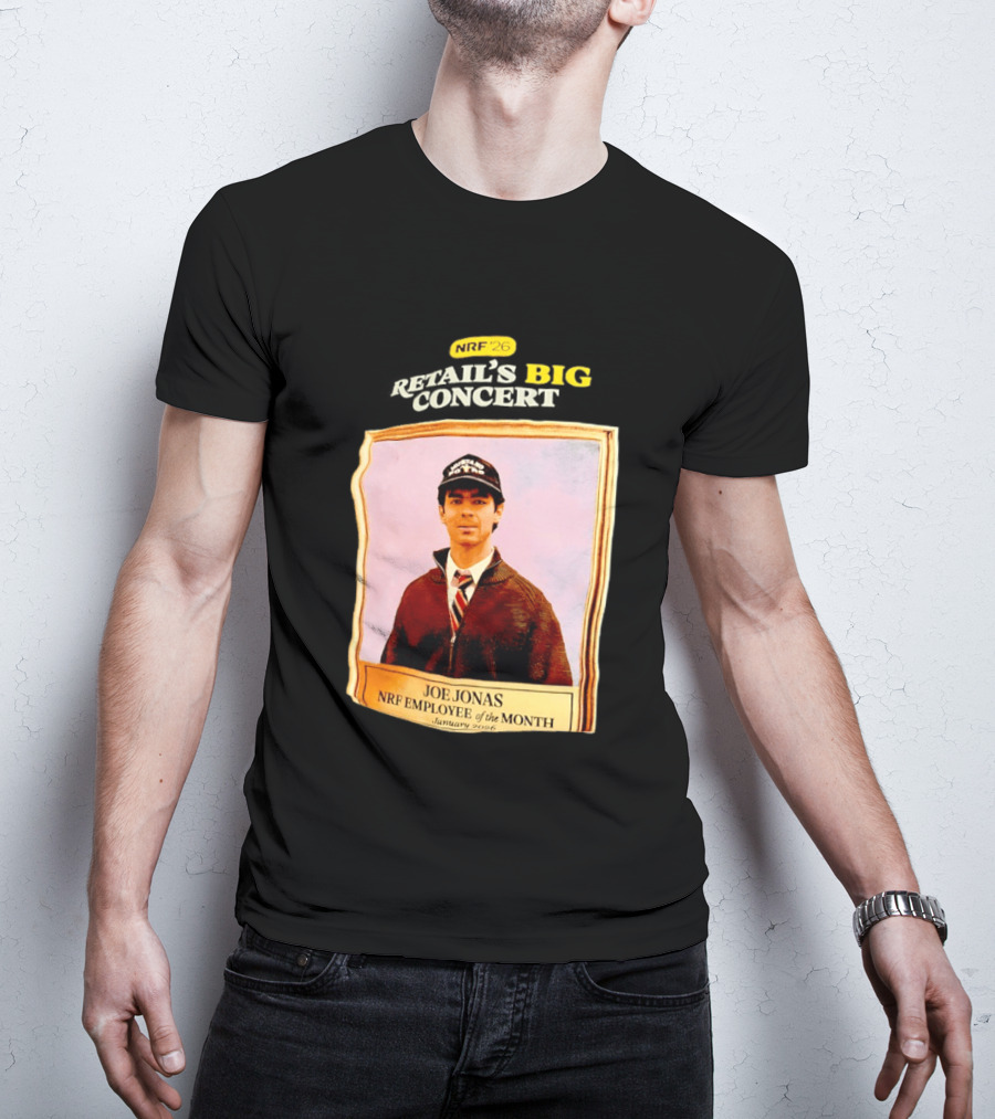 Joe Jonas NRF Employee Of The Month January 2006 Retail's Big Concert T-Shirt