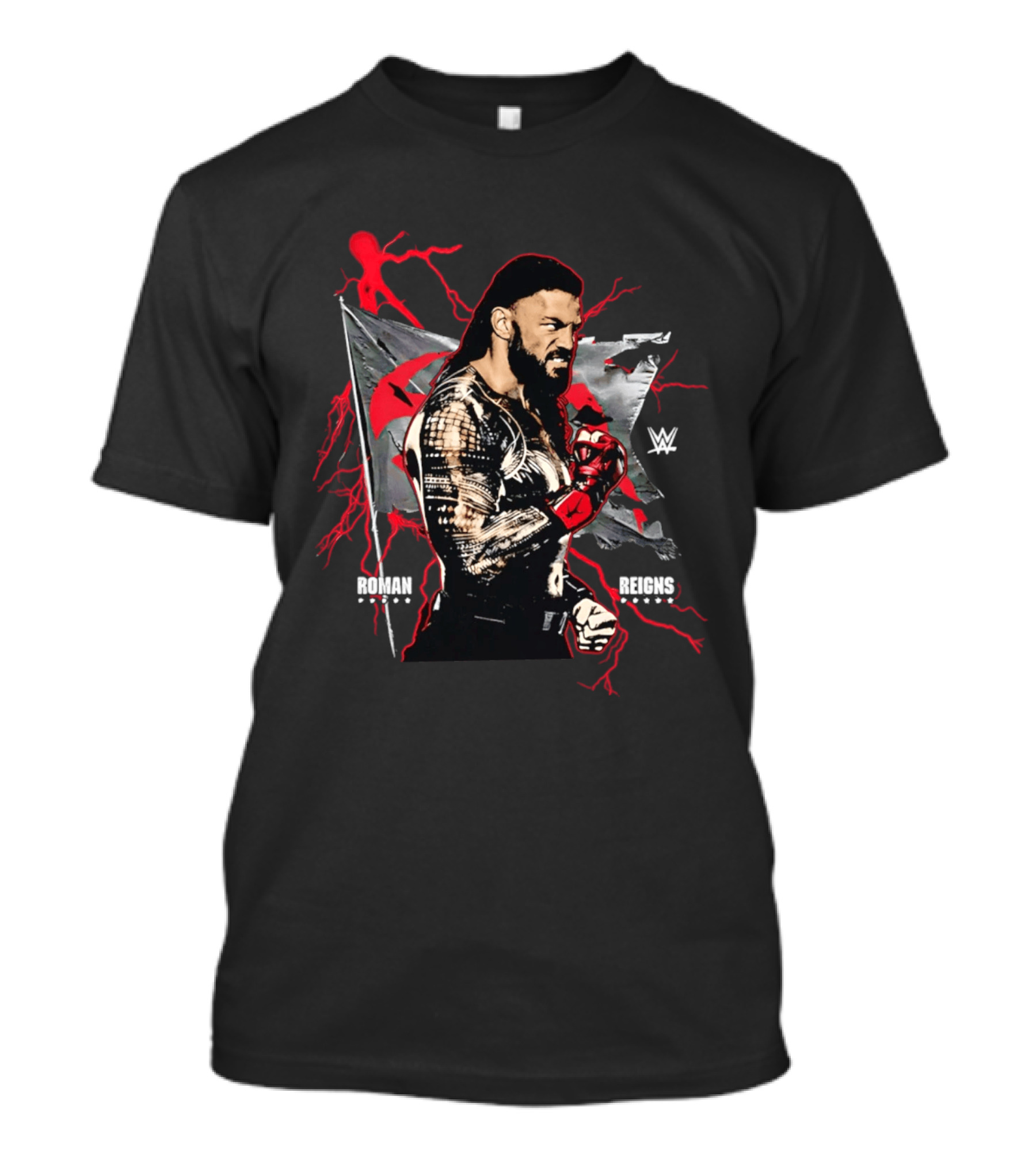 Roman Reigns Wrestlemania 42 WWE Warrior T-Shirt
