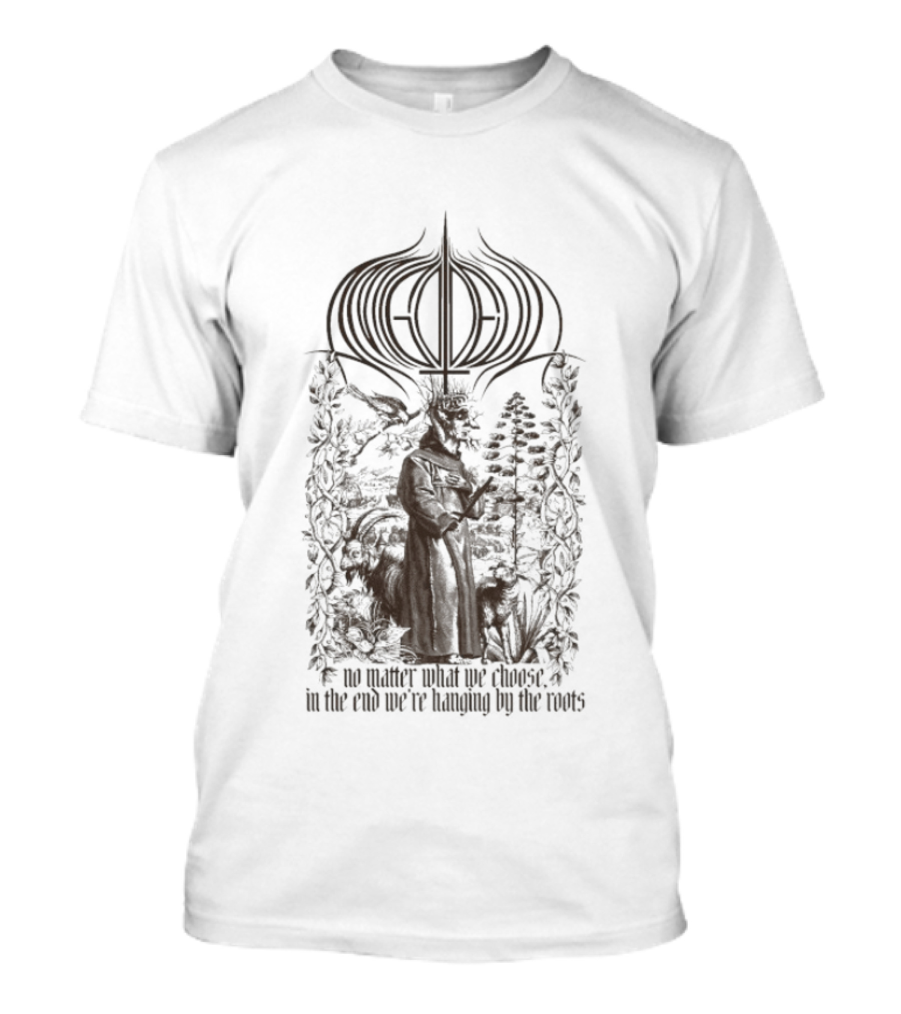 Amigo The Devil No Matter What We Choose Hanging By The Roots T-Shirt