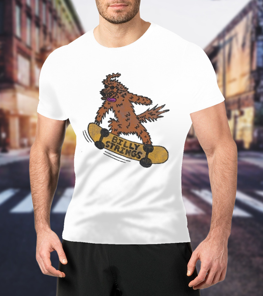 Billy Strings Skateboard Dog 2026 T-Shirt