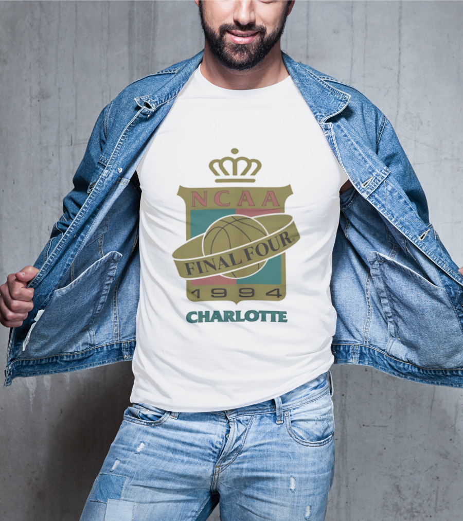 NCAA Final Four 1994 Charlotte Basketball Event T-Shirt