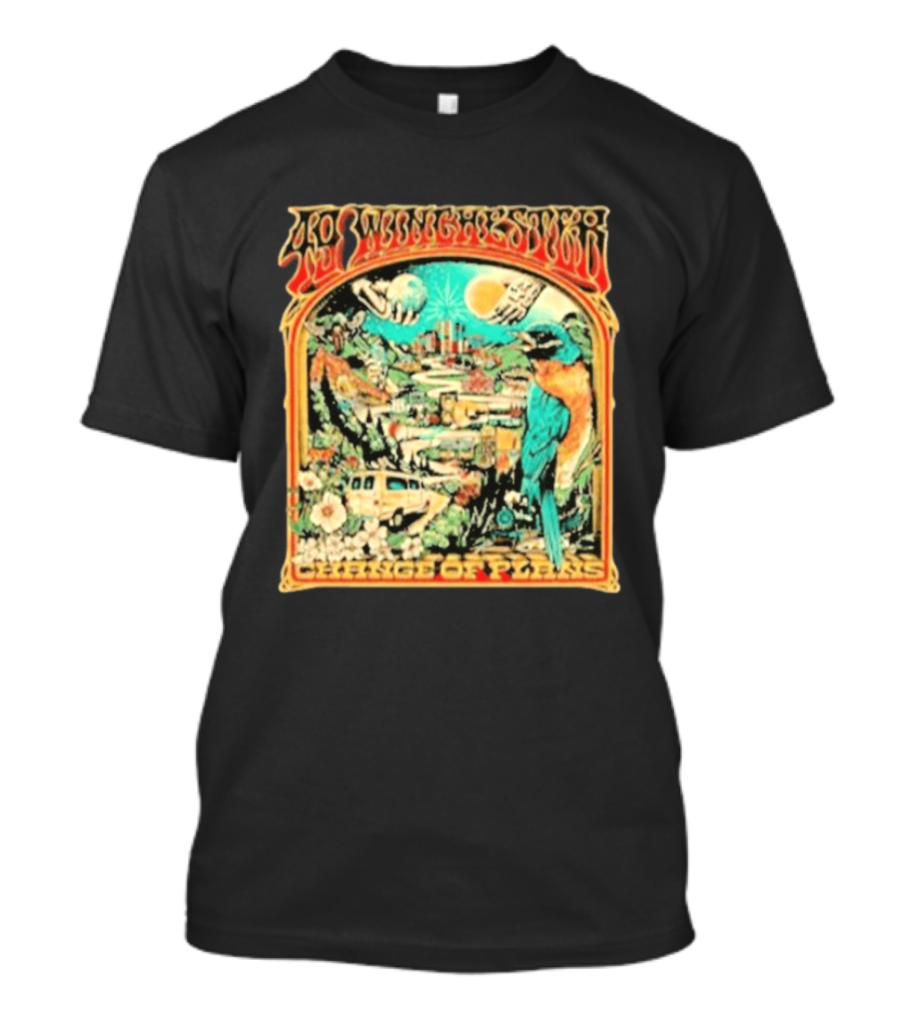 49 Winchester Change Of Plans Psychedelic Nature Scene T-Shirt