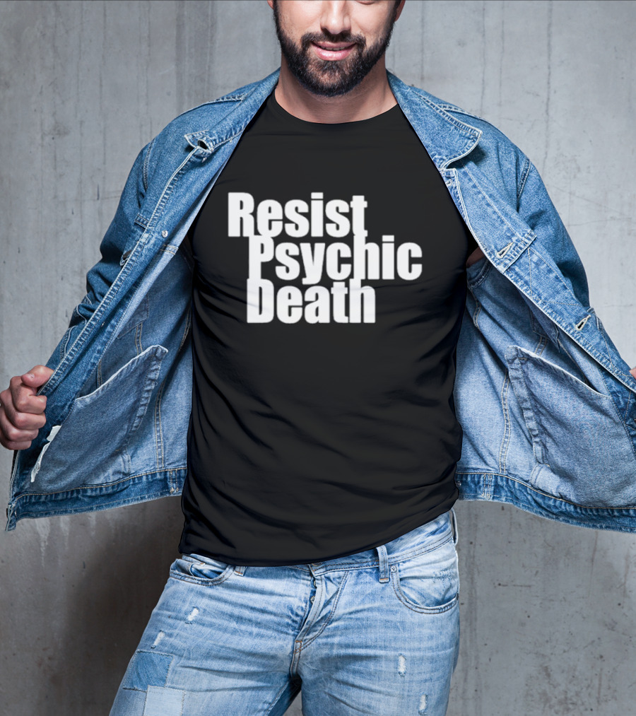 Bikini Kill Resist Psychic Death Slogan Empowerment Punk Message T-Shirt