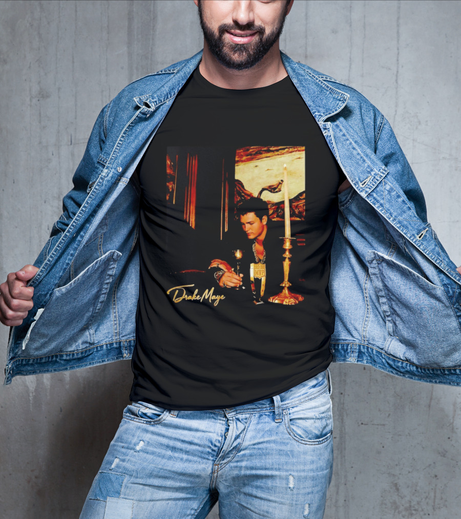 Drake Maye Take Care MVP New England Patriots T-Shirt