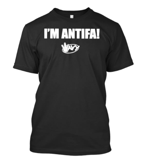 I'm Antifa Wavy T-Shirt