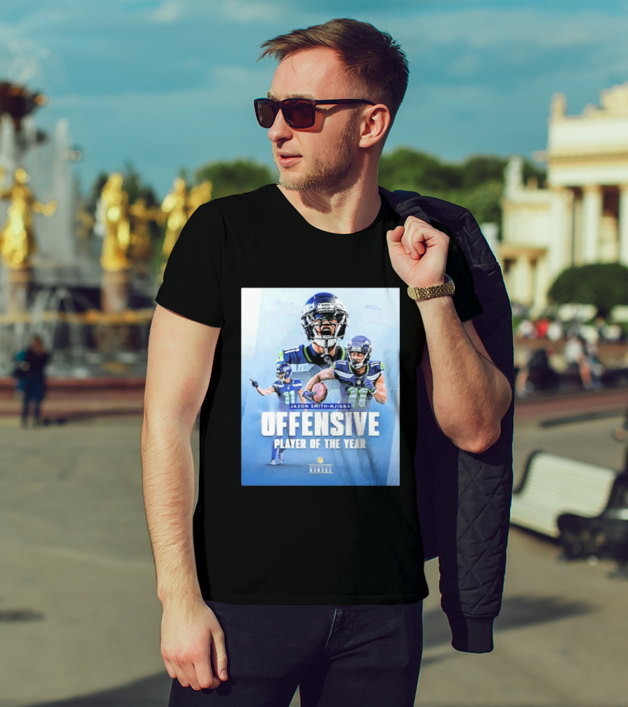 Jaxon Smith Njigba Offensive Player Of The Year Seattle Seahawks Honors T-Shirt