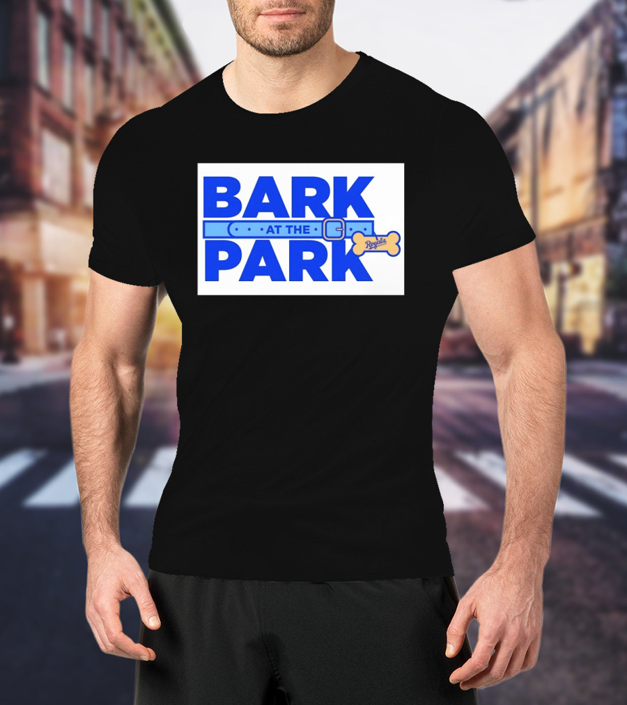 Kansas City Royals Bark At The Park Royals Bone T-Shirt