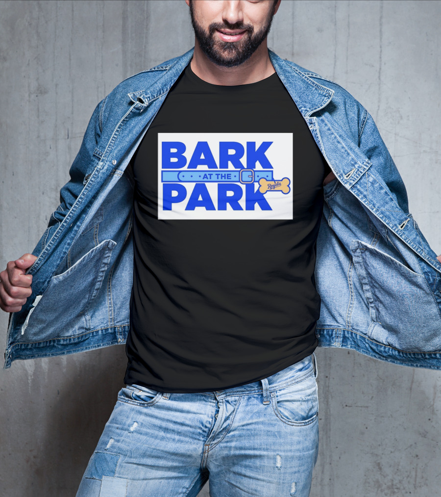 Kansas City Royals Bark At The Park Royals Bone T-Shirt