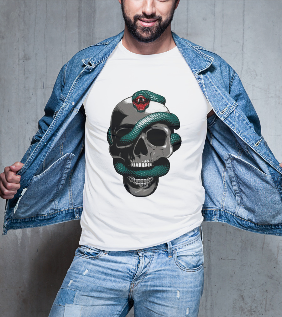 Brad Arnold Snake Skull T-Shirt
