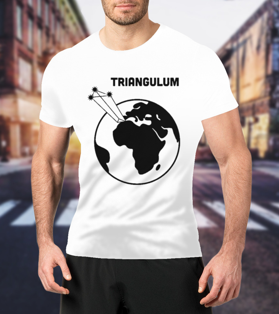 Triangulum Earth Star Constellation T-Shirt