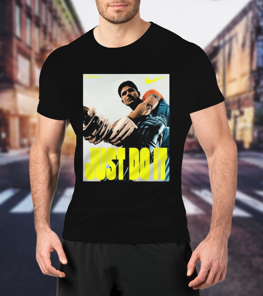 Nike Shubman Gill Just Do It Collaboration Athletic Wear T-Shirt