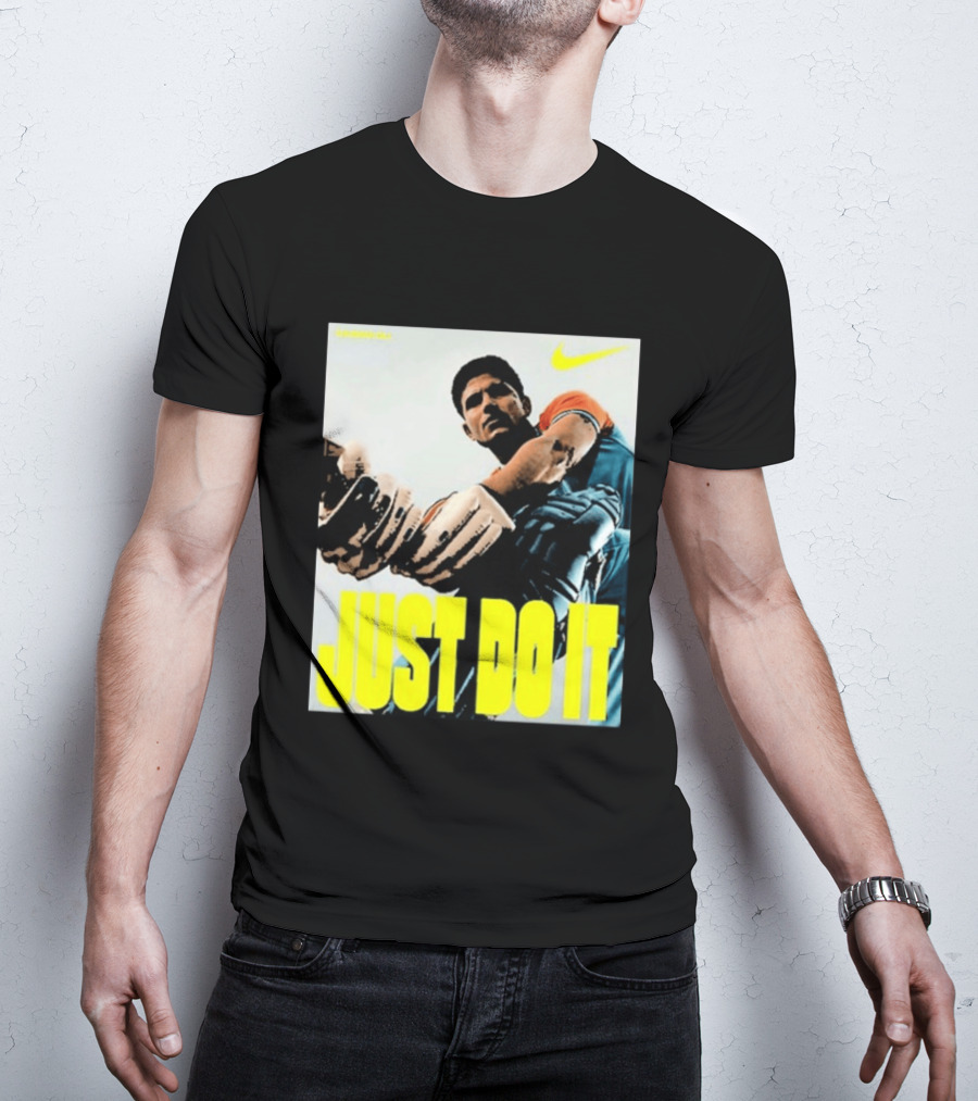 Nike Shubman Gill Just Do It Collaboration Athletic Wear T-Shirt