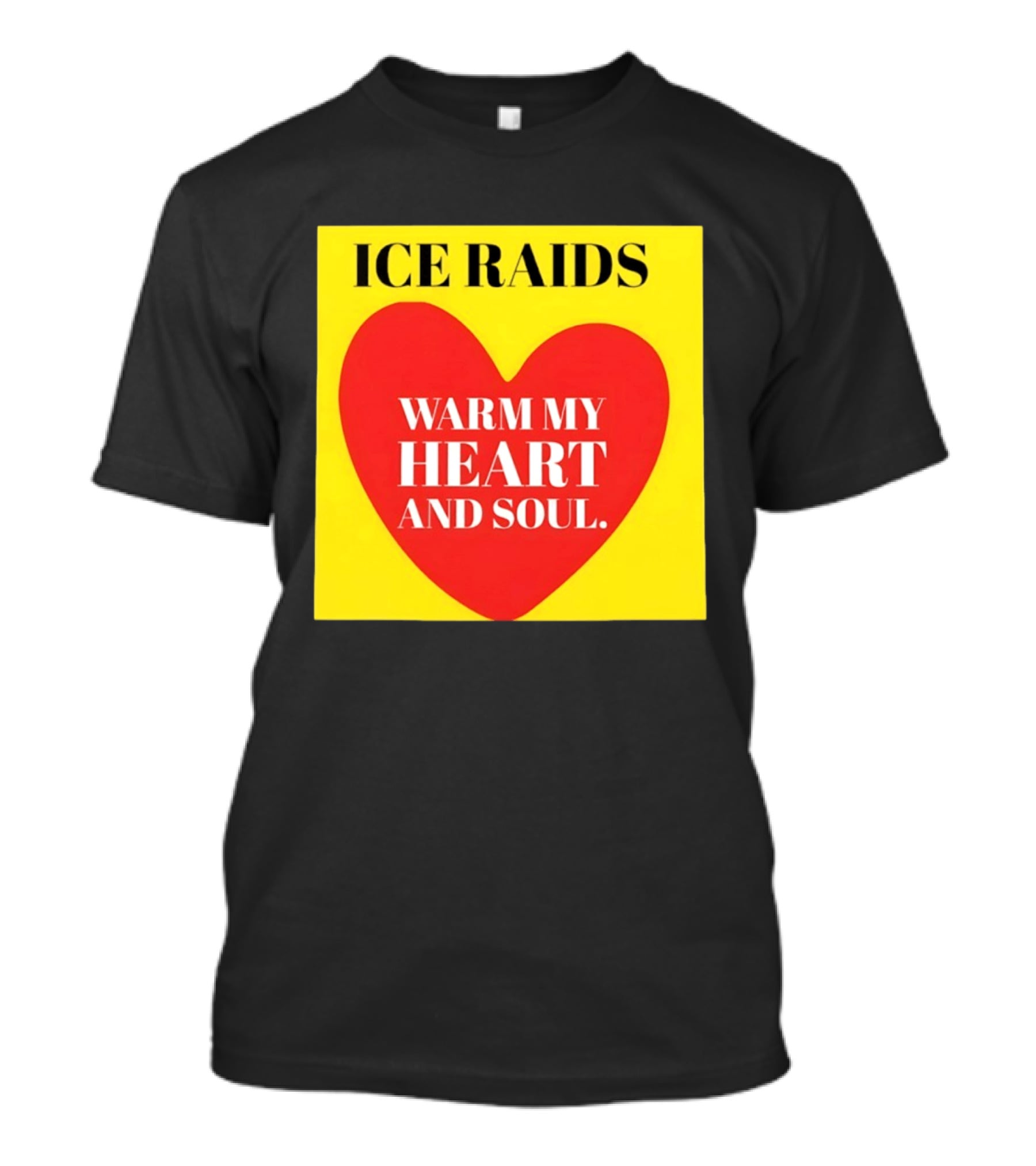 Ice Raids Warm My Heart And Soul T-Shirt