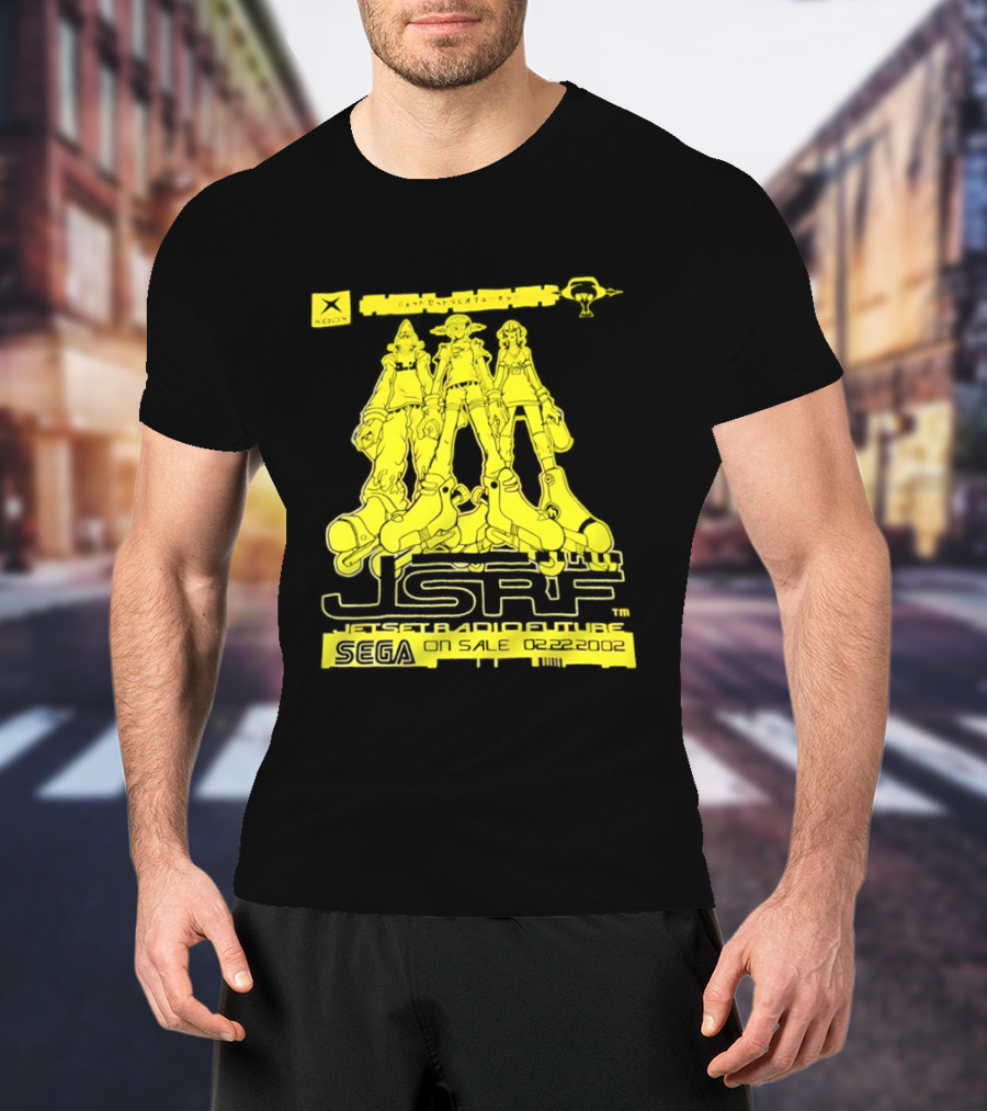 Jet Set Radio Future JSRF SEGA Xbox 2002 T-Shirt