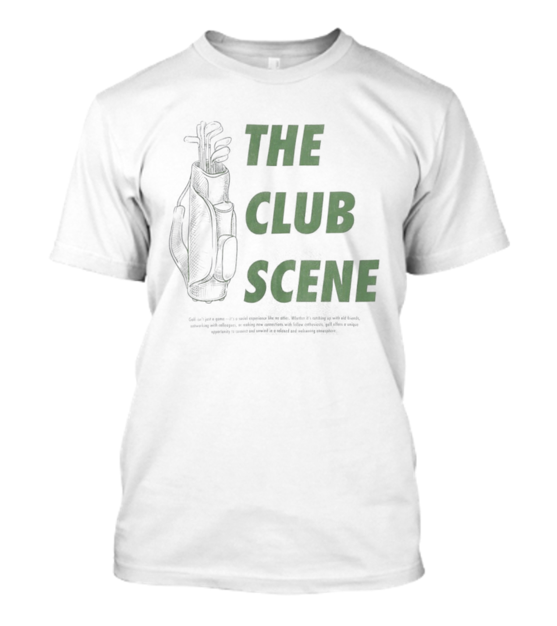 The Club Scene Sunday Parlay Golf Club T-Shirt
