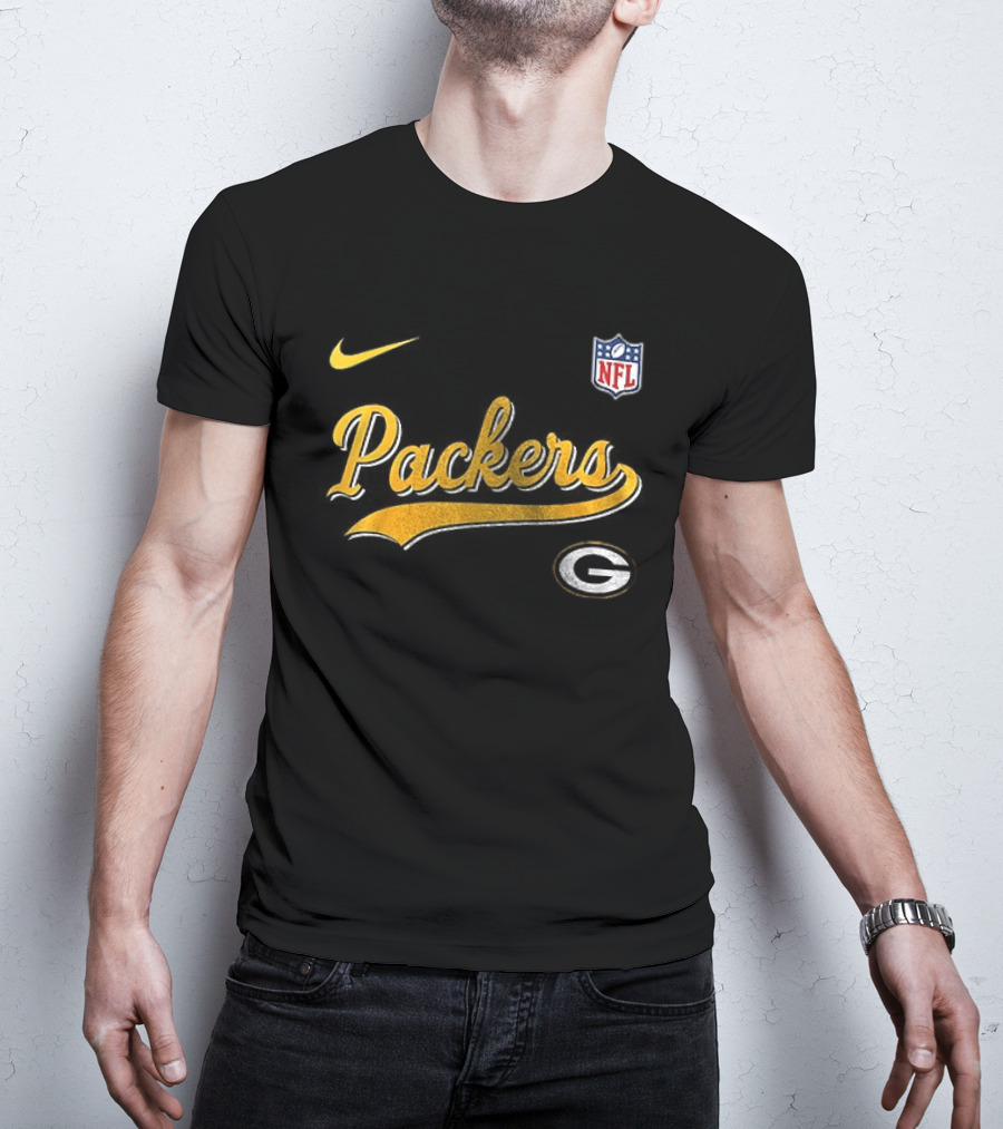 Green Bay Packers NFL Nike Collaboration 250th USA Edition T-Shirt