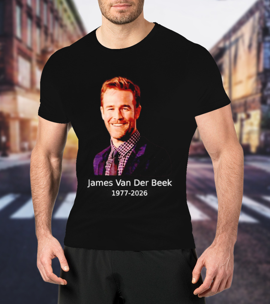 RIP James Van Der Beek James Vanderbeek T-Shirt