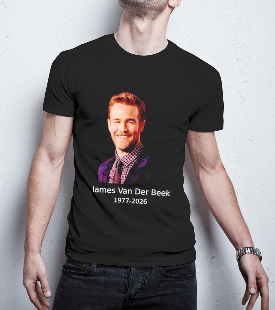 RIP James Van Der Beek James Vanderbeek T-Shirt