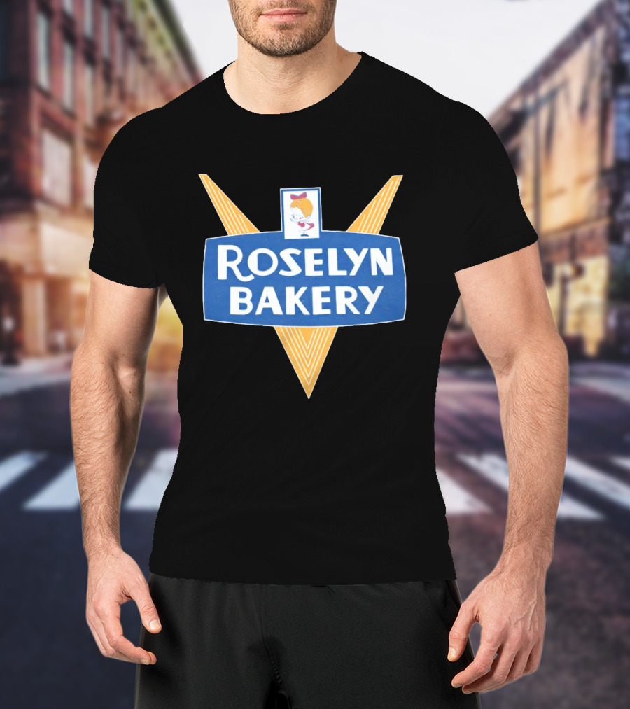 Roselyn Bakery Vintage Logo With Iconic Girl Chef T-Shirt