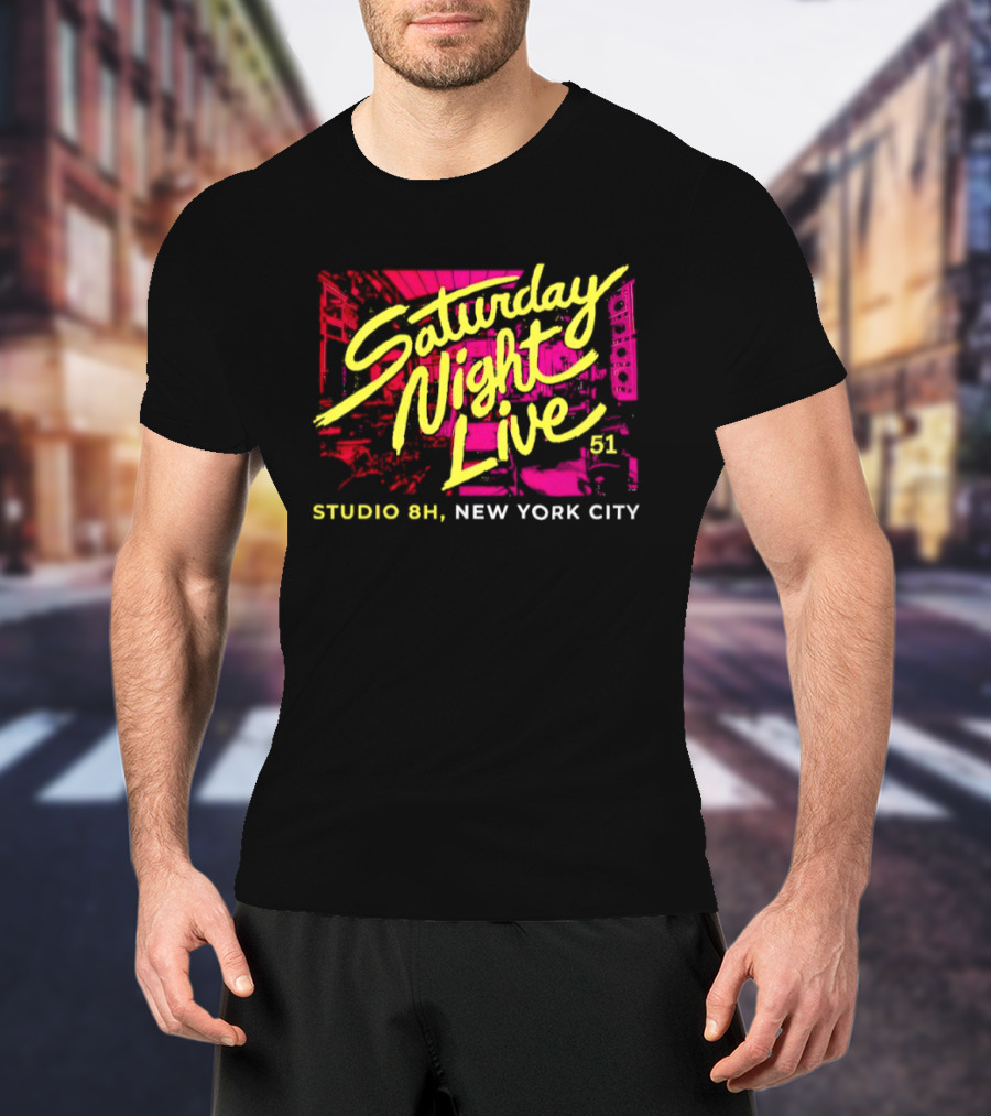 Saturday Night Live 51 Studio 8H New York City T-Shirt