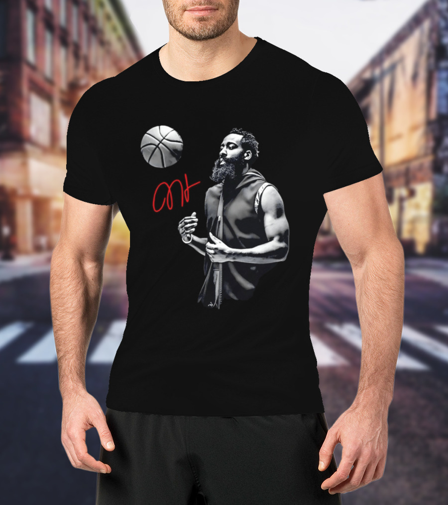 James Harden Basketball Cleveland Cavaliers T-Shirt