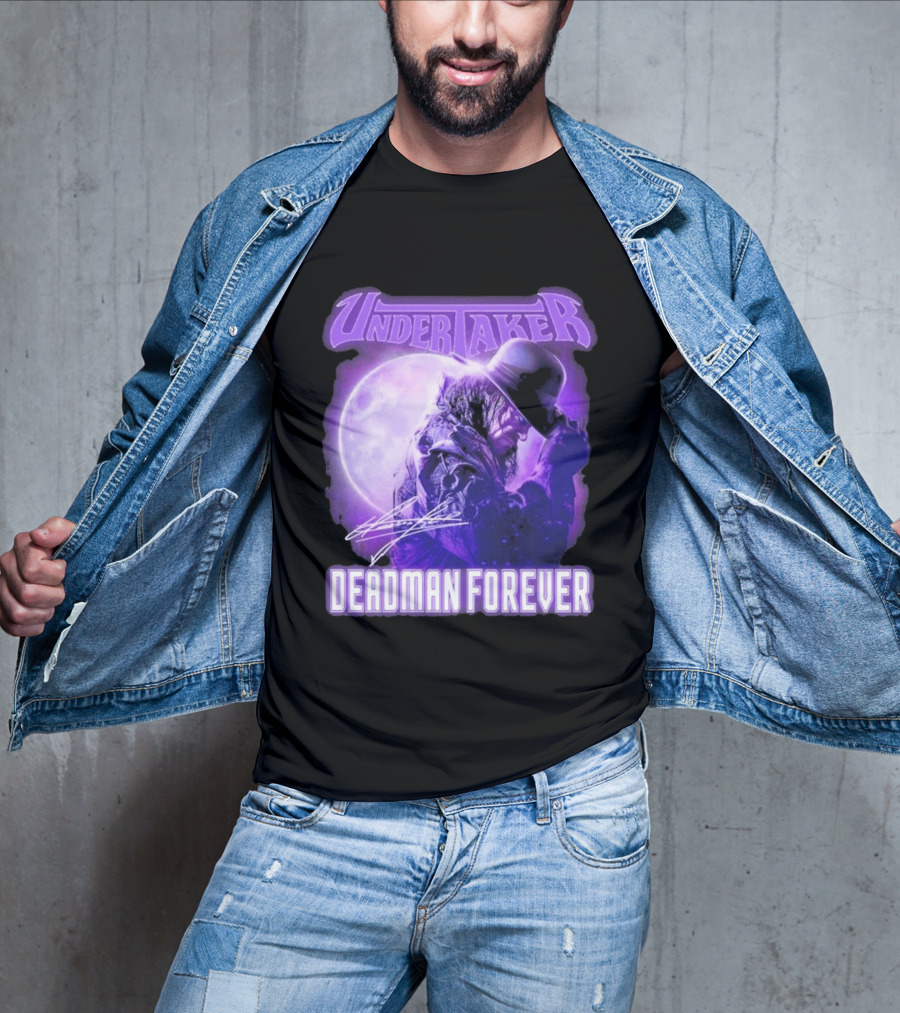 Undertaker Deadman Forever Purple Moon T-Shirt