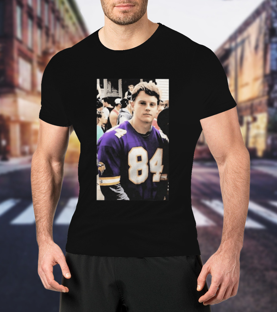 Minnesota Vikings Joey 84 Skol Purple Football Jersey T-Shirt