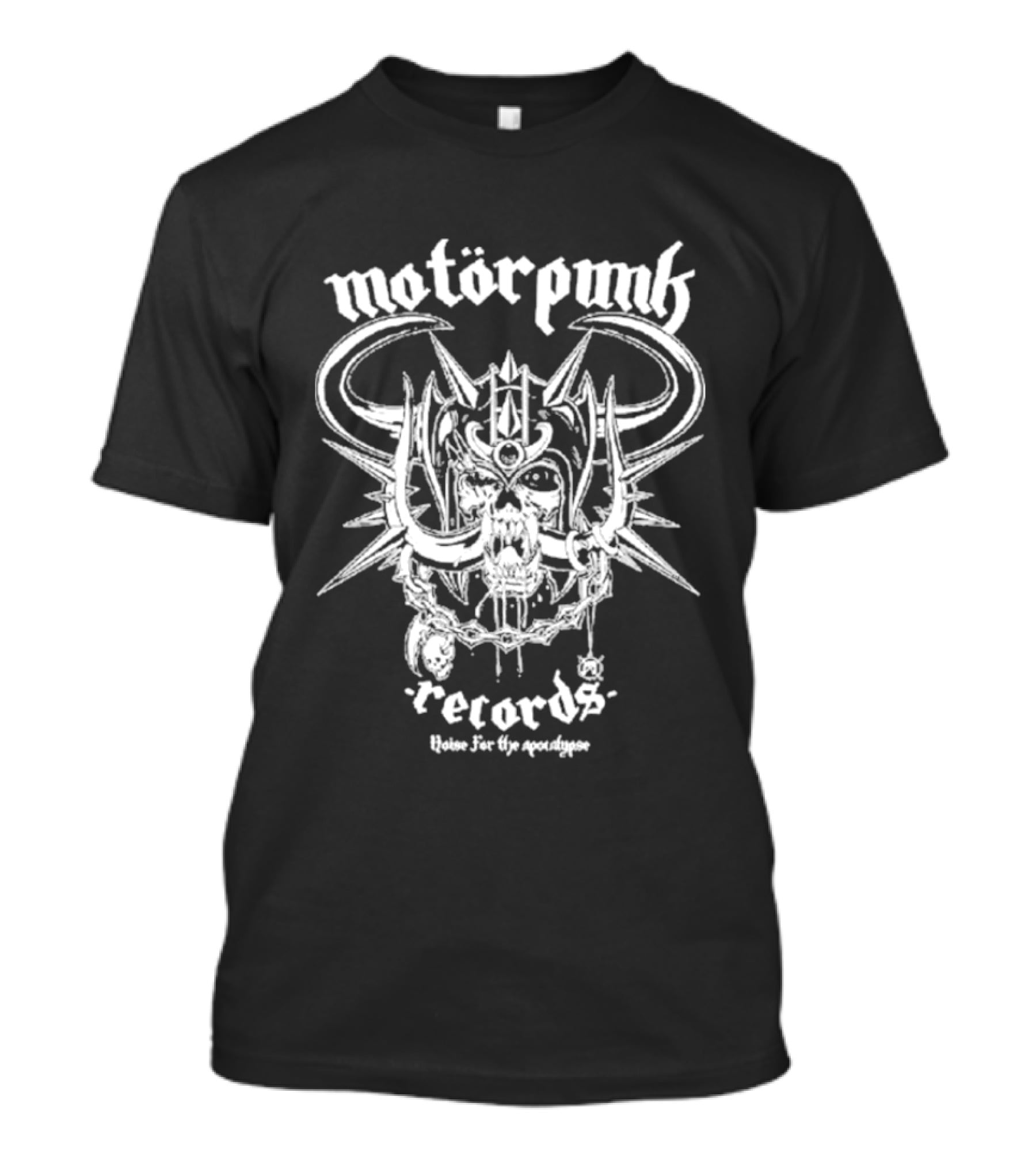 Motorpunk Records Skull Noise For The Apocalypse T-Shirt