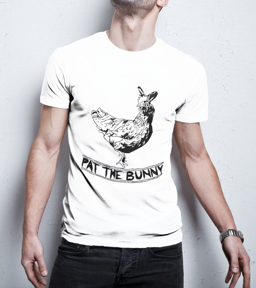 Rooster Pat The Bunny T-Shirt