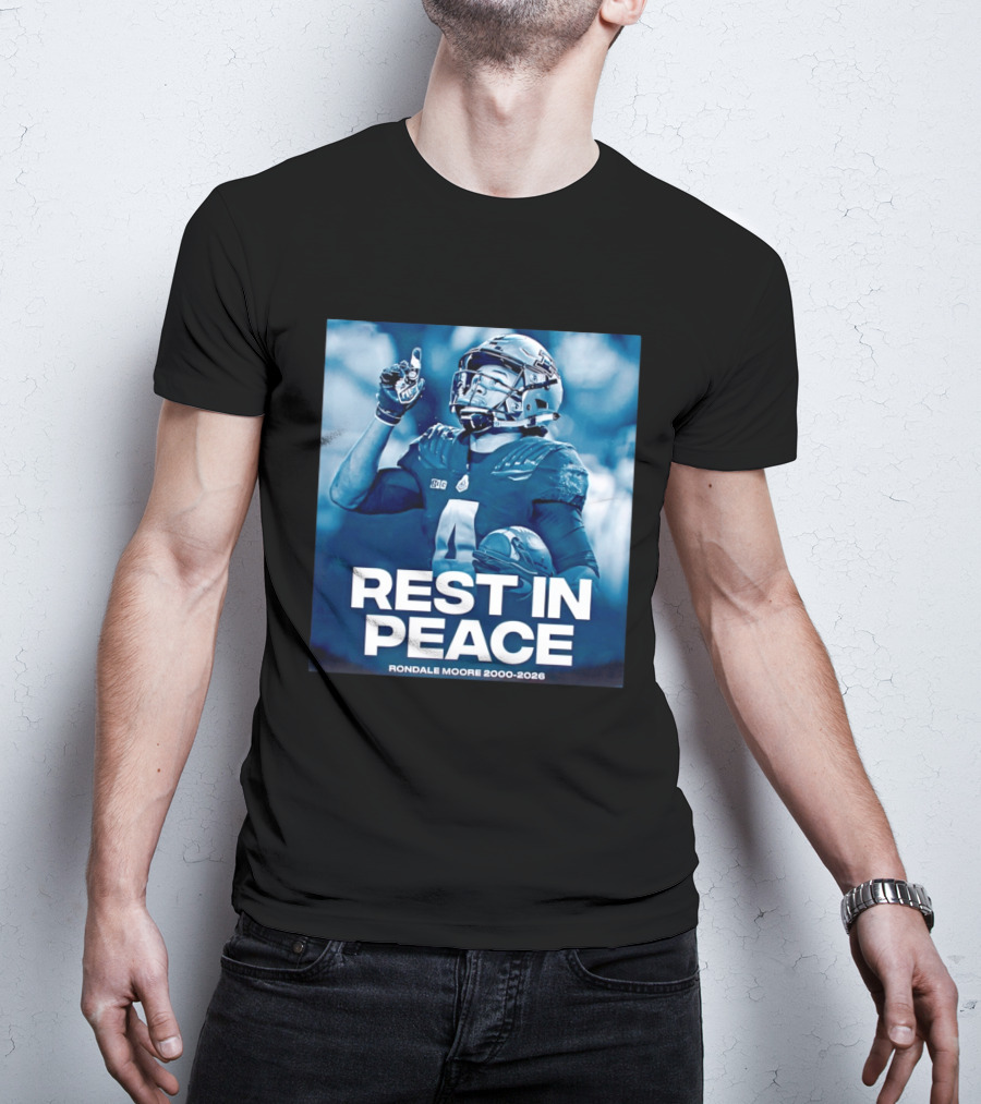 Rondale Moore Rest In Peace 2000 2026 Football T-Shirt