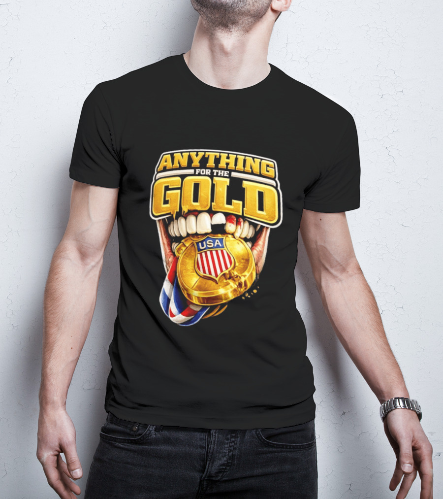 Anything For The Gold USA Medal T-Shirt