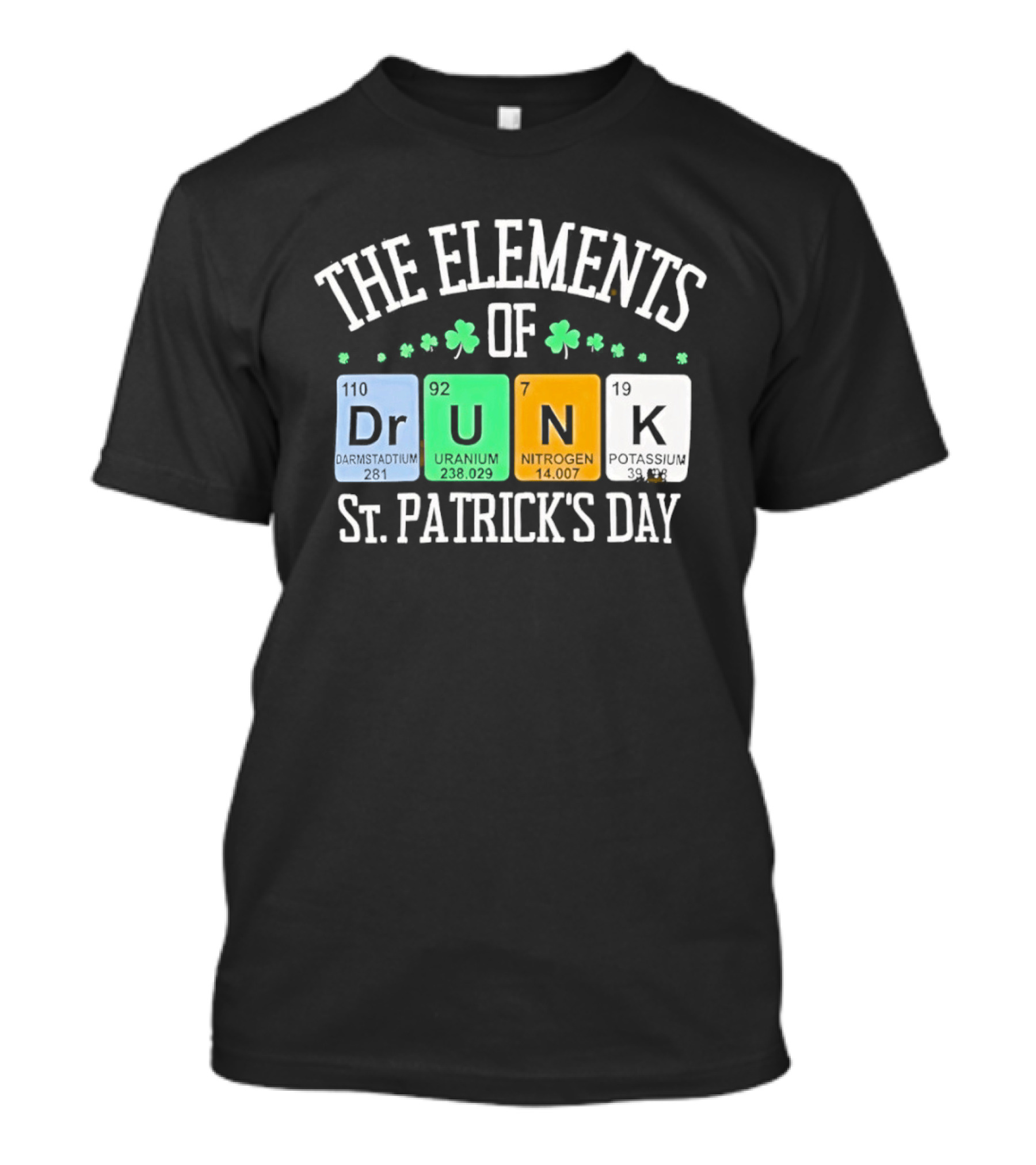 The Elements Of Drunk St. Patrick's Day T-Shirt