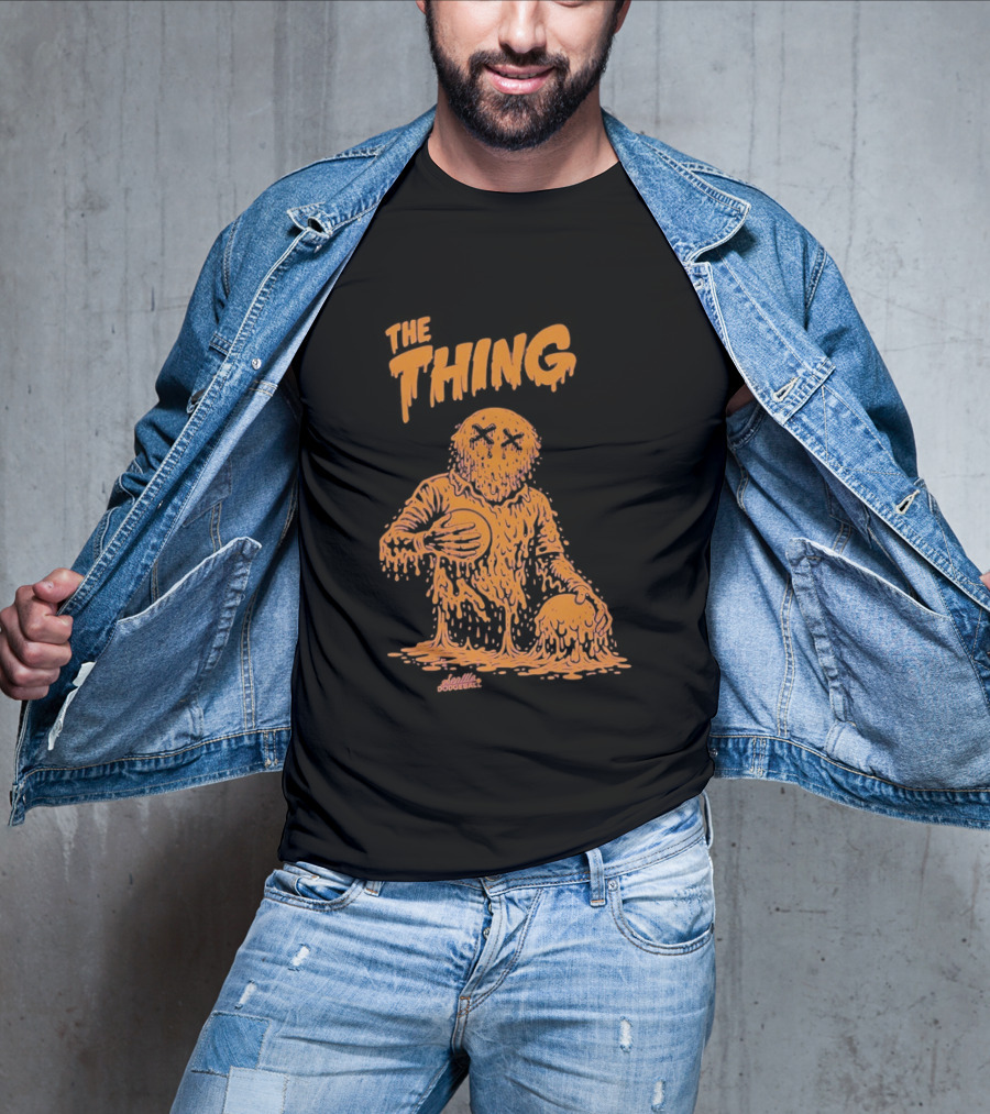 The Thing Creepy Dodgeball Creature Horror T-Shirt