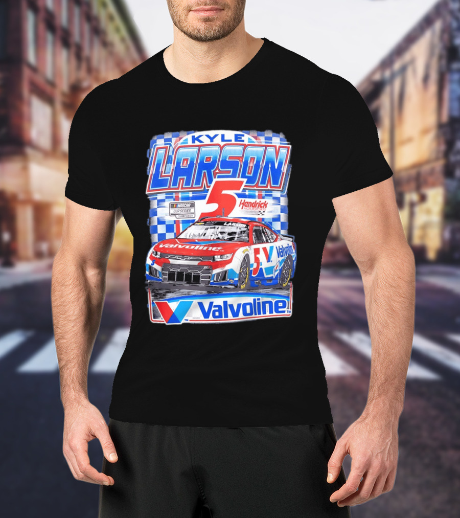 Kyle Larson 5 Valvoline Hendrick Motorsports NASCAR Cup Series Chevrolet Camaro ZL1 T-Shirt