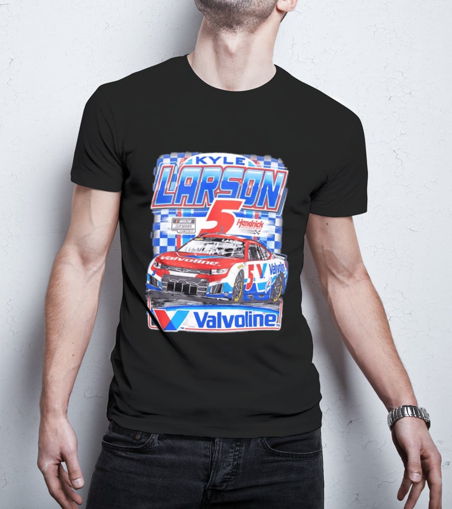 Kyle Larson 5 Valvoline Hendrick Motorsports NASCAR Cup Series Chevrolet Camaro ZL1 T-Shirt