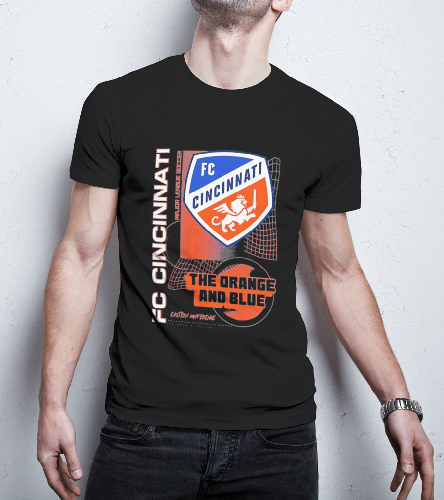 FC Cincinnati The Orange And Blue Soccer Pride T-Shirt